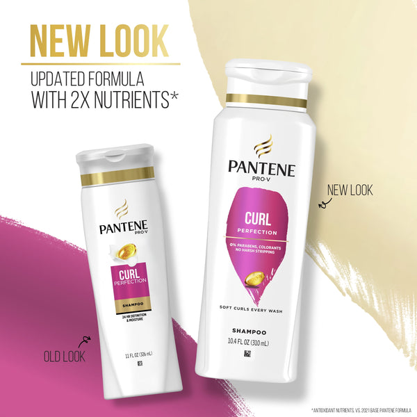 Pantene Pro-V Shampoo, Curl Perfection, 10.4 fl oz