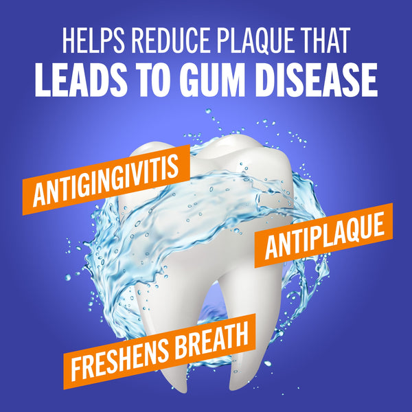 TheraBreath Healthy Gums Mouthwash, Antigingivitis Mouth Rinse for Adults, Clean Mint, 16 fl oz