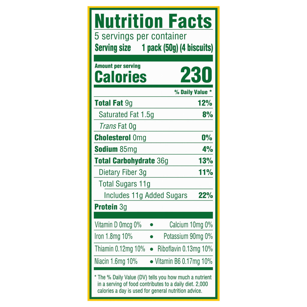 belVita Breakfast Bars Biscuits, Toasted Coconut, 5 Packs (4 Biscuits Per Pack)
