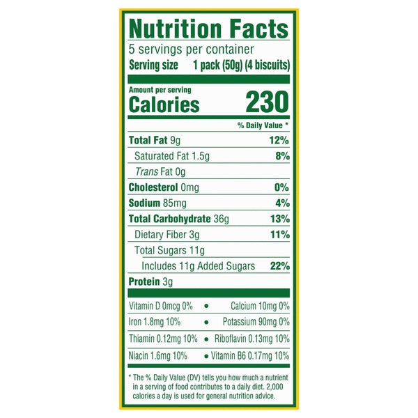 belVita Breakfast Bars Biscuits, Toasted Coconut, 5 Packs (4 Biscuits Per Pack)