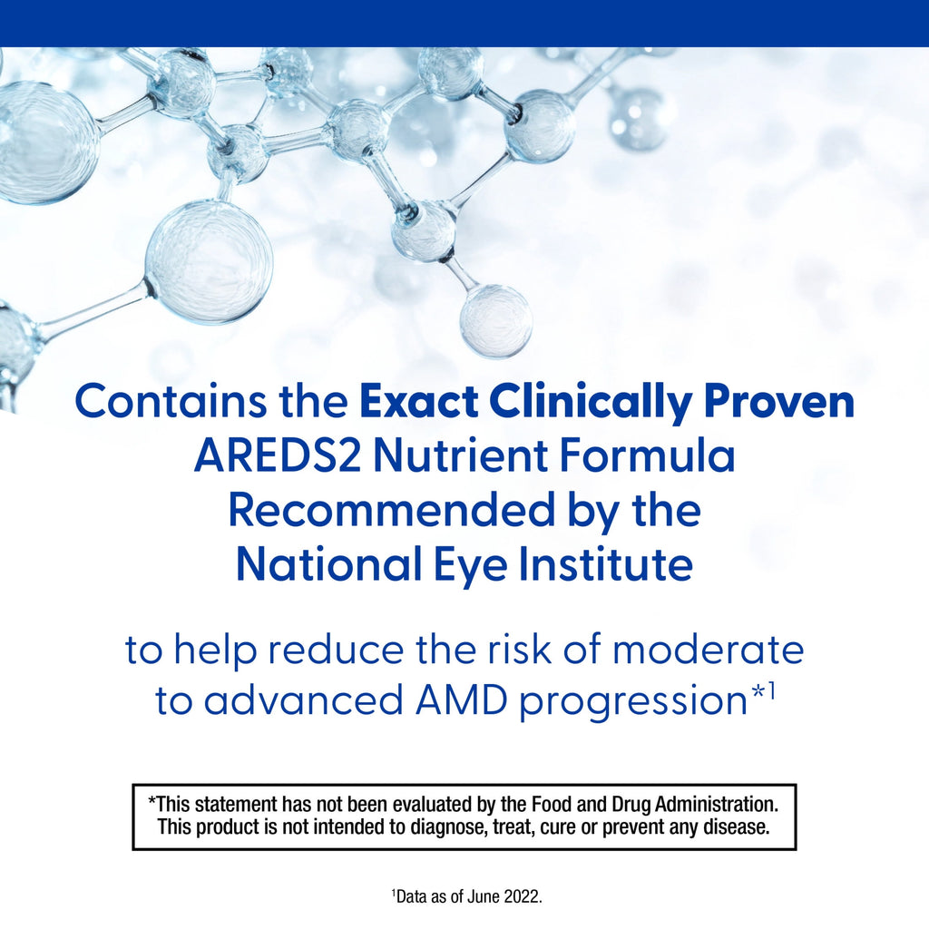 PreserVision AREDS 2 Eye Vitamins and Minerals with Lutein and Zeaxanthin with OCUsorb Softgels, 60 Count