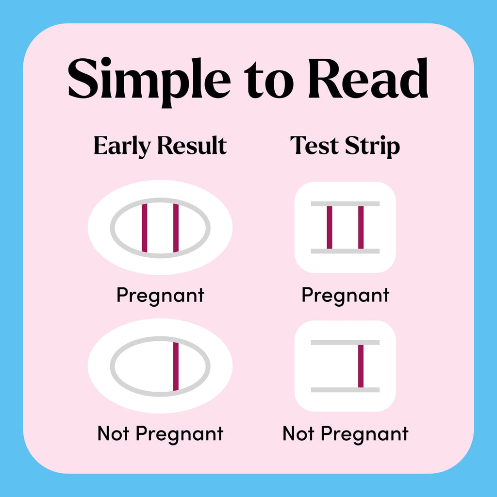 First Response Comfort Check Pregnancy Test, Early Result and Test Strips, 8 Count