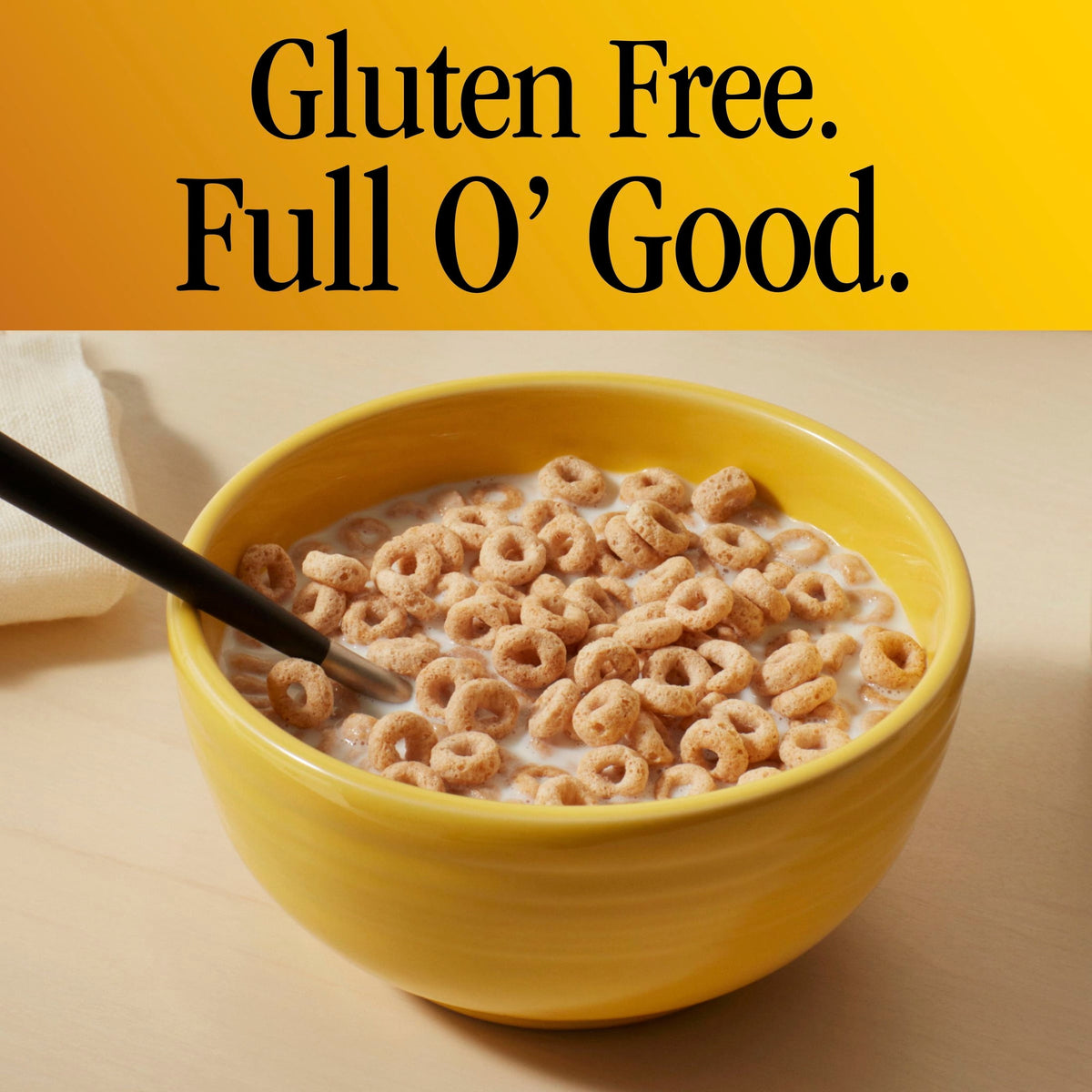Honey Nut Cheerios, Heart Healthy Gluten Free Breakfast Cereal, 10.8 oz