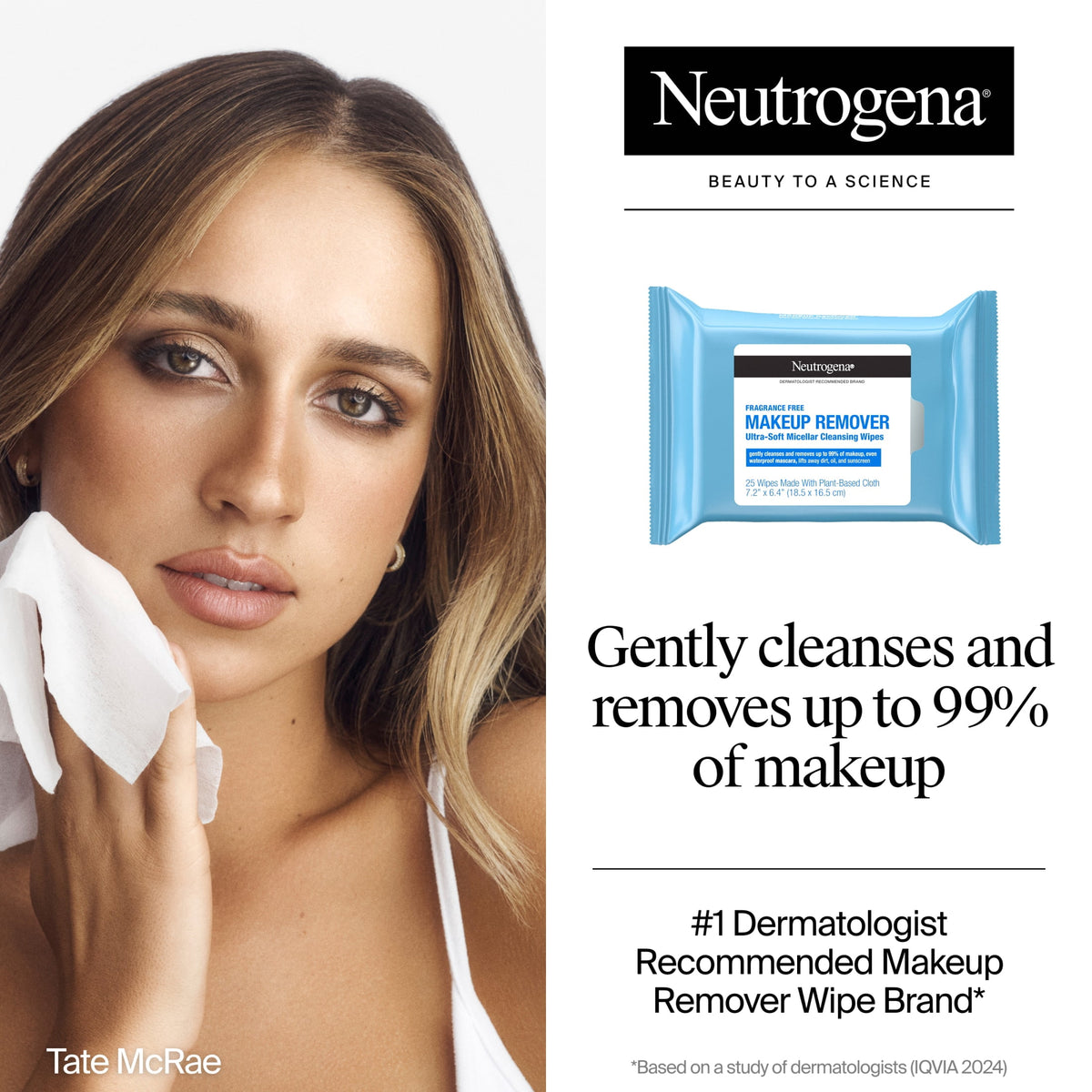 Neutrogena Makeup Remover Wipes Fragrance Free 25 Count