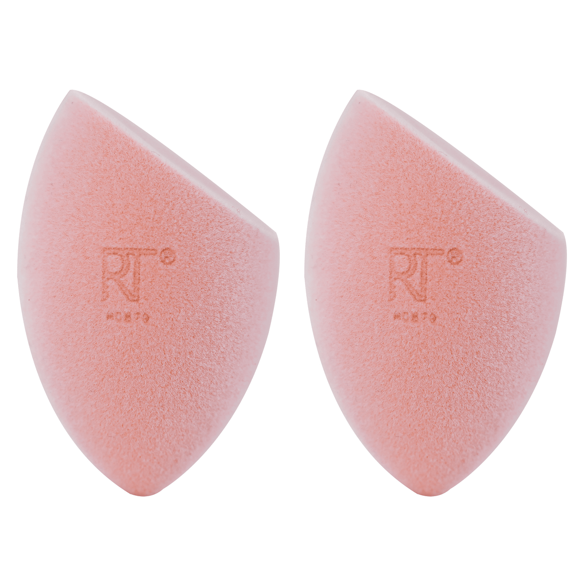 Real Techniques Miracle Powder Sponges, for Loose or Pressed Setting Powders, Pink, 2 Count