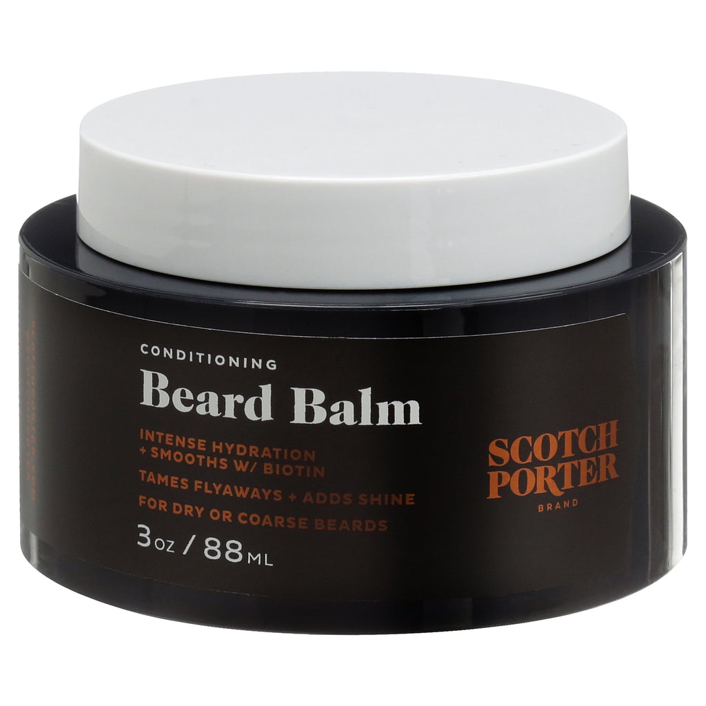 Scotch Porter Beard Balm, Moisturizing 3 oz., All Beard Types