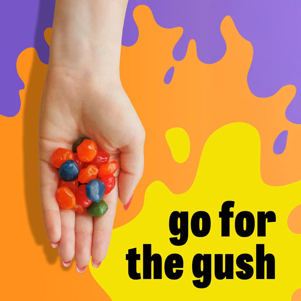Gushers Gluten Free Tropical and Strawberry Fruit Flavored Snacks (12 Pouches)