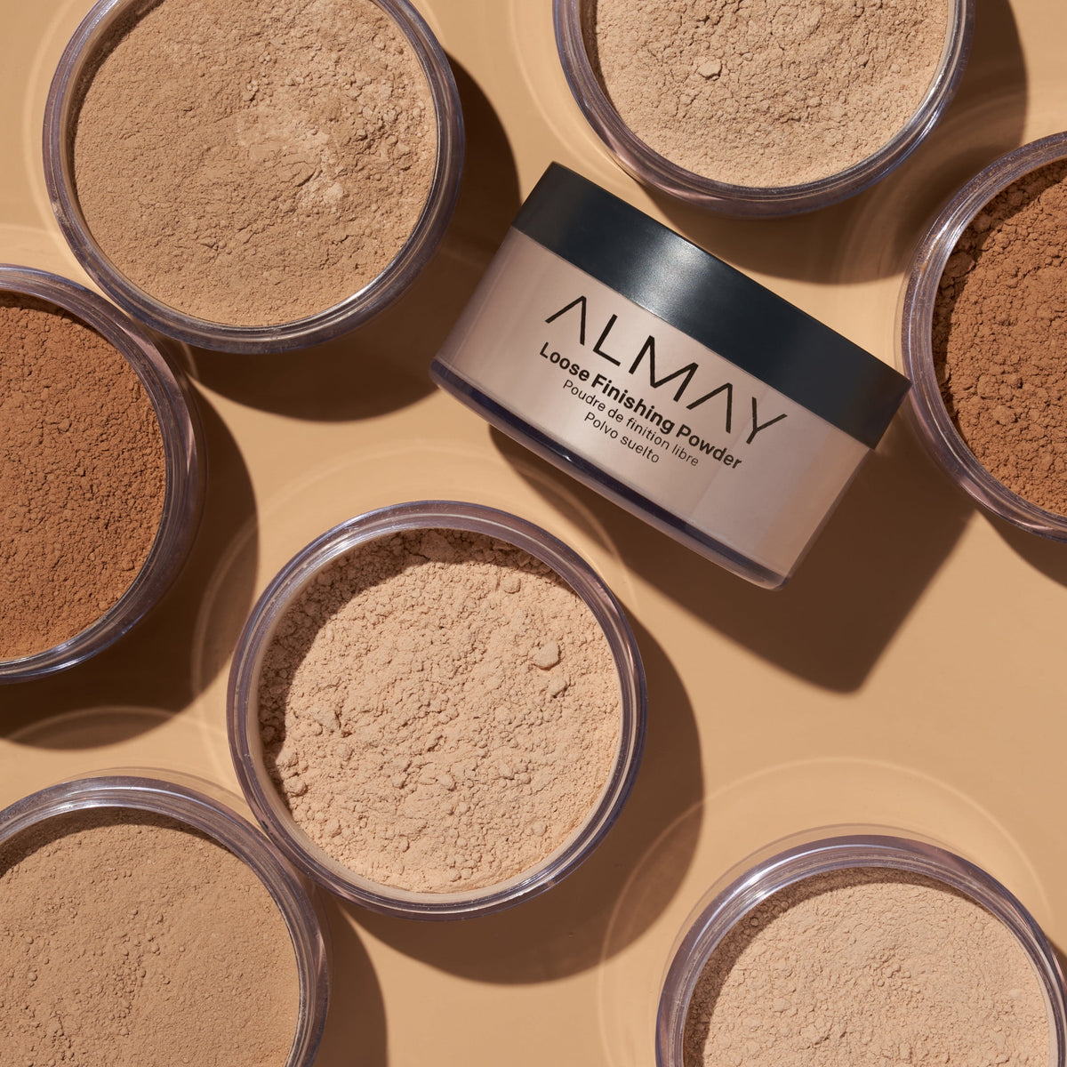 Almay Loose Finishing Powder, Matte Finish, Lightweight, 200 Light/Medium