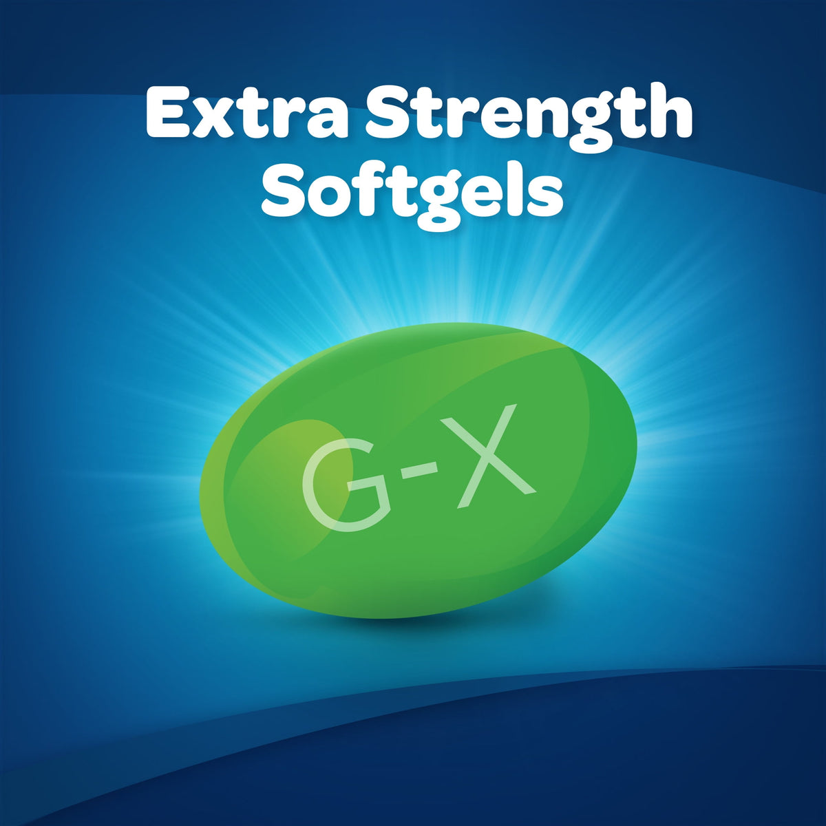 Gas-X Extra Strength Gas Relief Softgels With Simethicone 125 Mg for Bloating Relief - 72 Count