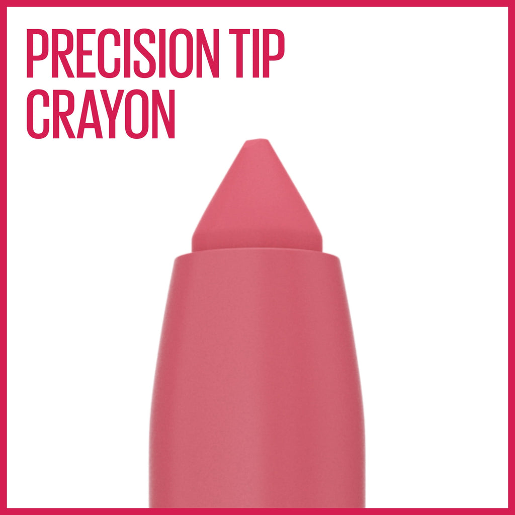 Maybelline Super Stay Ink Crayon Lipstick, Matte Longwear Lipstick, Break The Ceiling, 0.04 oz.