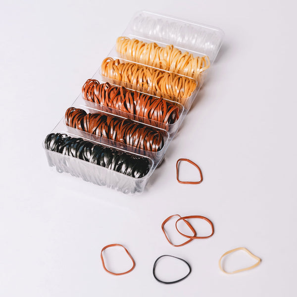 Gimme Hair Elastics, No Damage, Stretchy, Assorted Neutral Colors, 500 Count