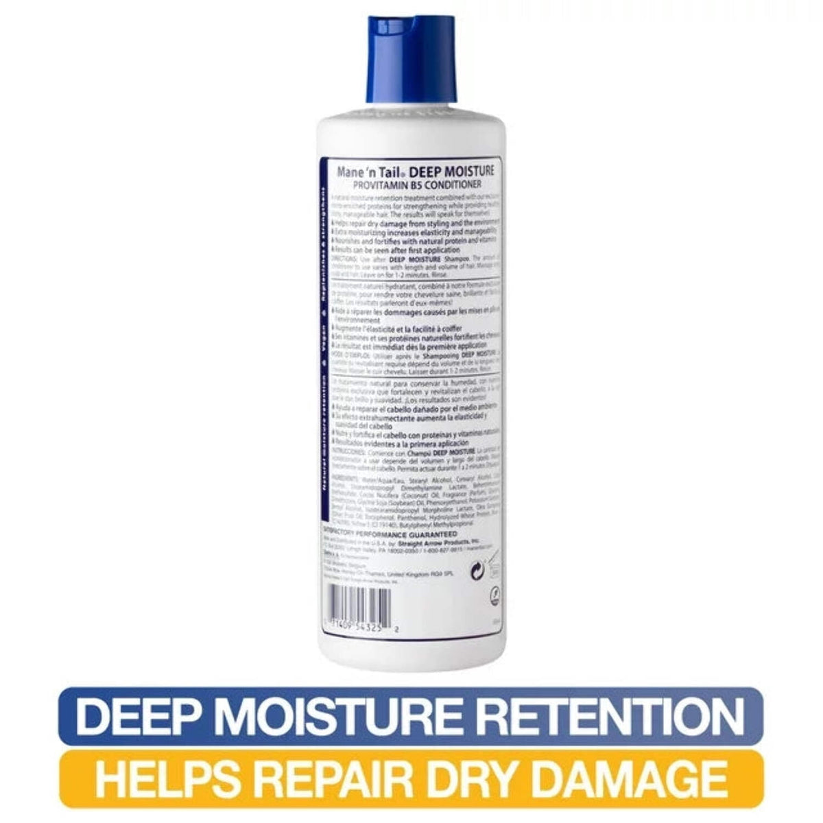 Mane 'n Tail Deep Moisturizing Conditioner 12 oz – Repairs Dryness, Strengthens & Adds Shine with Moisture-Retention Technology and Micro-Enriched