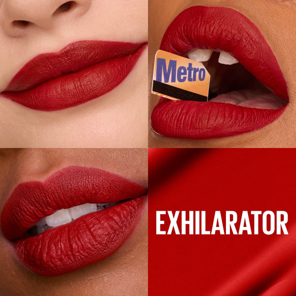 Maybelline Super Stay Vinyl Ink Liquid Lipstick, Long-Lasting with Vegan Formula, Exhilarator