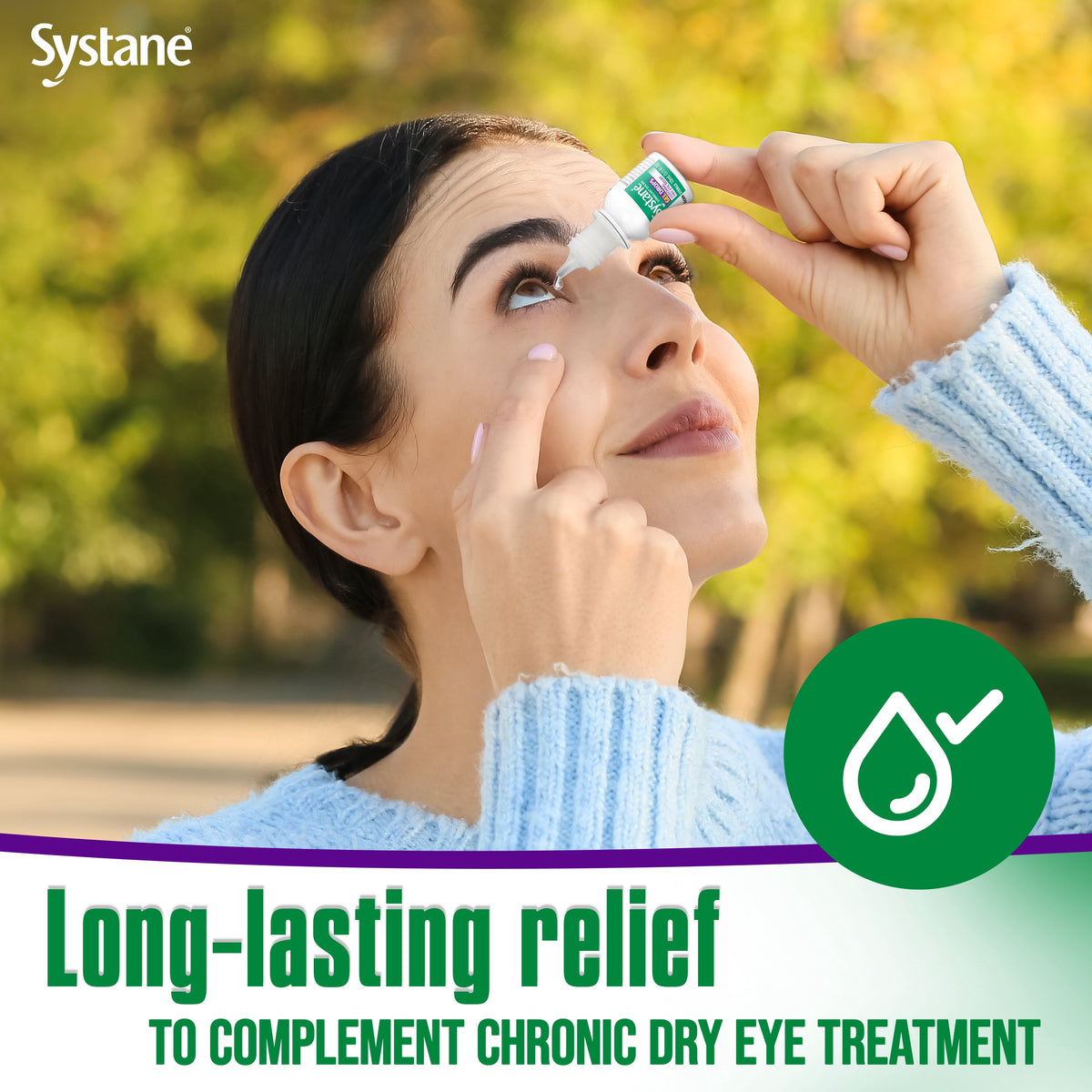 SYSTANE Gel Drops Lubricant Eye Gel, Sterile Dry Eye Relief, 0.33 Fl Oz