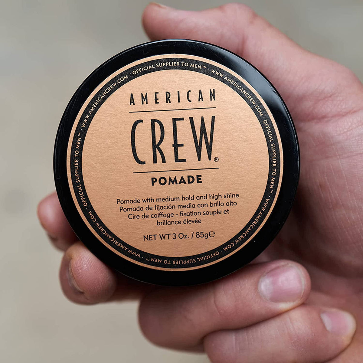 American Crew Pomade 3 Oz, With Medium Hold And High Shine