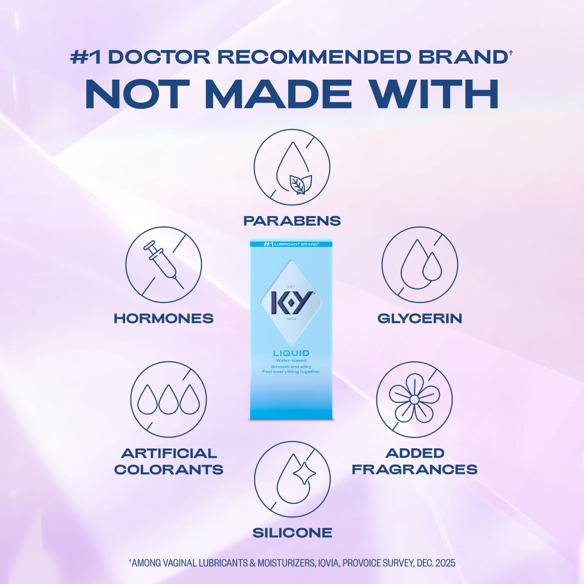 K-Y Water Based Personal Lubricant, Lube For Sexual Wellness, Vaginal Moisturizer, 4.5 fl oz