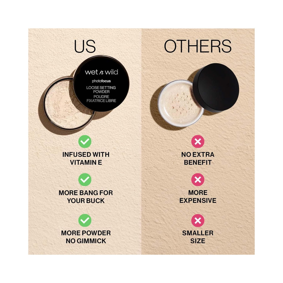 Wet n Wild Photo Focus Loose Setting Finishing Powder, Banana, 0.7 oz