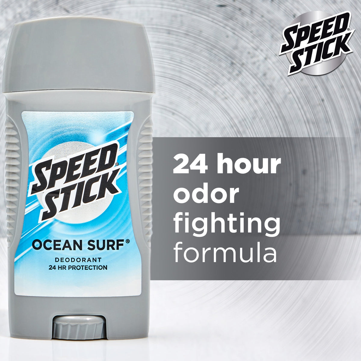 Speed Stick Clear Solid Deodorant, 24 HR, Ocean Surf, 3 OZ - 2 Pack
