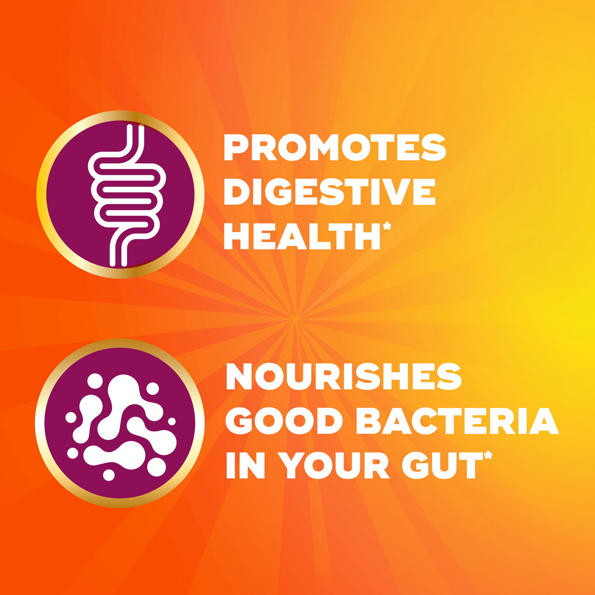 Metamucil Fiber Gummies, Sugar Free, Orange, 72 Count