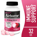 Airborne 1000mg Vitamin C Immune Support Chewable Tablets, Multivitamin Supplement, Very Berry Flavor, 32 ct