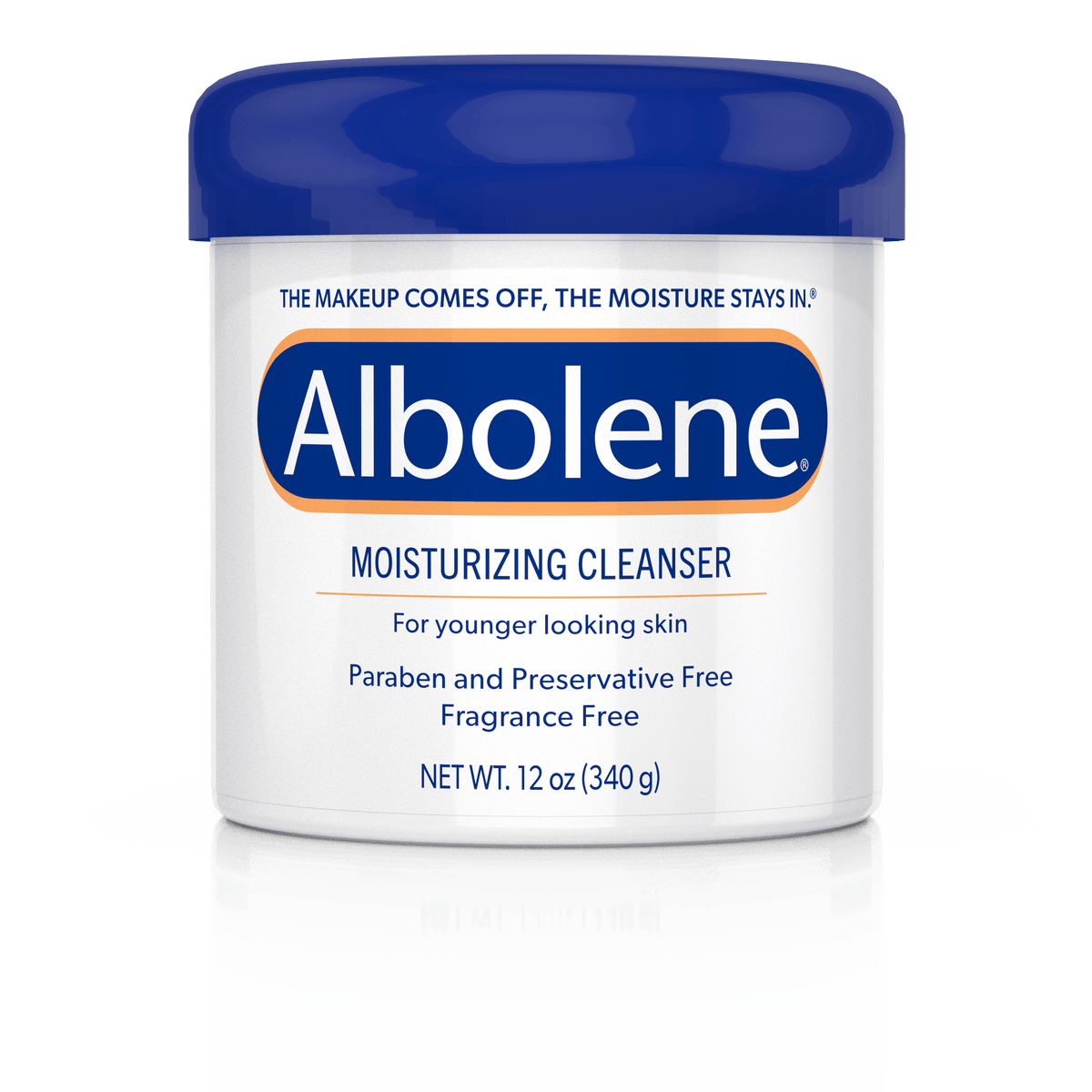 Albolene Moisturizing Cleanser -Makeup Remover-Facial and Moisturizer Fragrance Free 12.0 oz