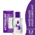 Astroglide Liquid Water Based Personal Lube, for Men, for Women, Travel-Friendly Size, 2.5 fl oz