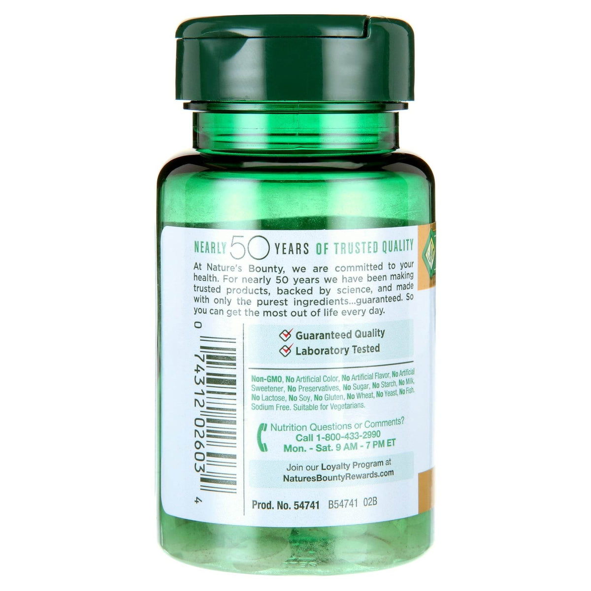 Nature's Bounty Chromium Picolinate, 800 mcg, Tablets, 50 ea - OTC Shoppe Express