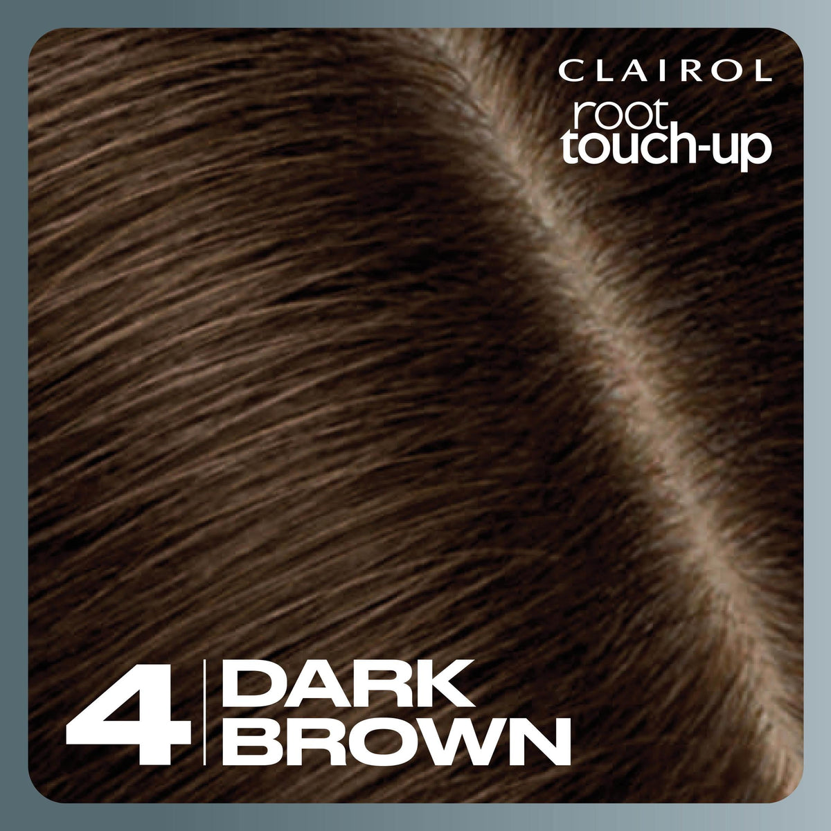 Clairol Root Touch-Up by Nice'n Easy Permanent Hair Dye, 4 Dark Brown, Hair Color, 1 Kit