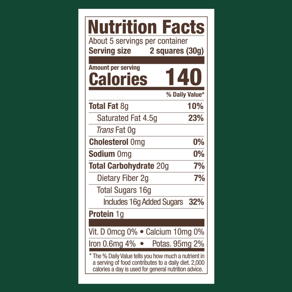 GHIRARDELLI Dark Chocolate Candy SQUARES with Mint Filling, 5.32 oz Bag
