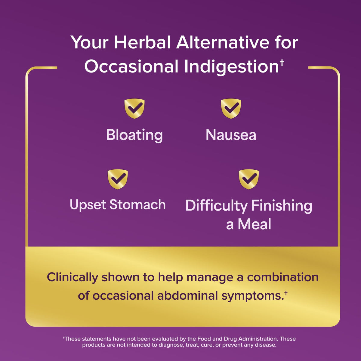 FDgard Digestive Health Supplement with Caraway Oil & L-Menthol for Occasional Nausea, Bloating & Upset Stomach†, 12ct (Packaging May Vary)