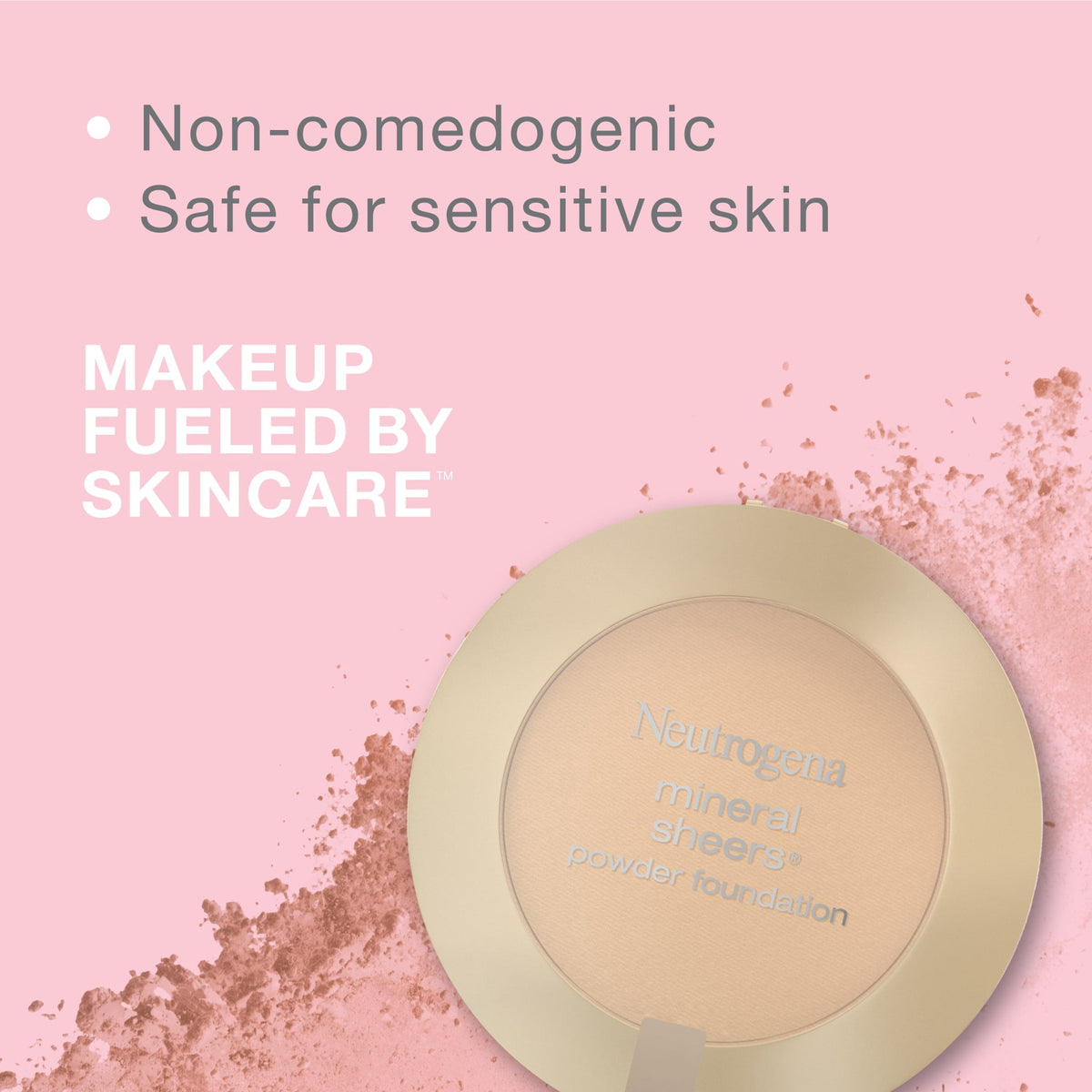 Neutrogena Mineral Sheers Powder Foundation, Classic Ivory 10,.34 oz
