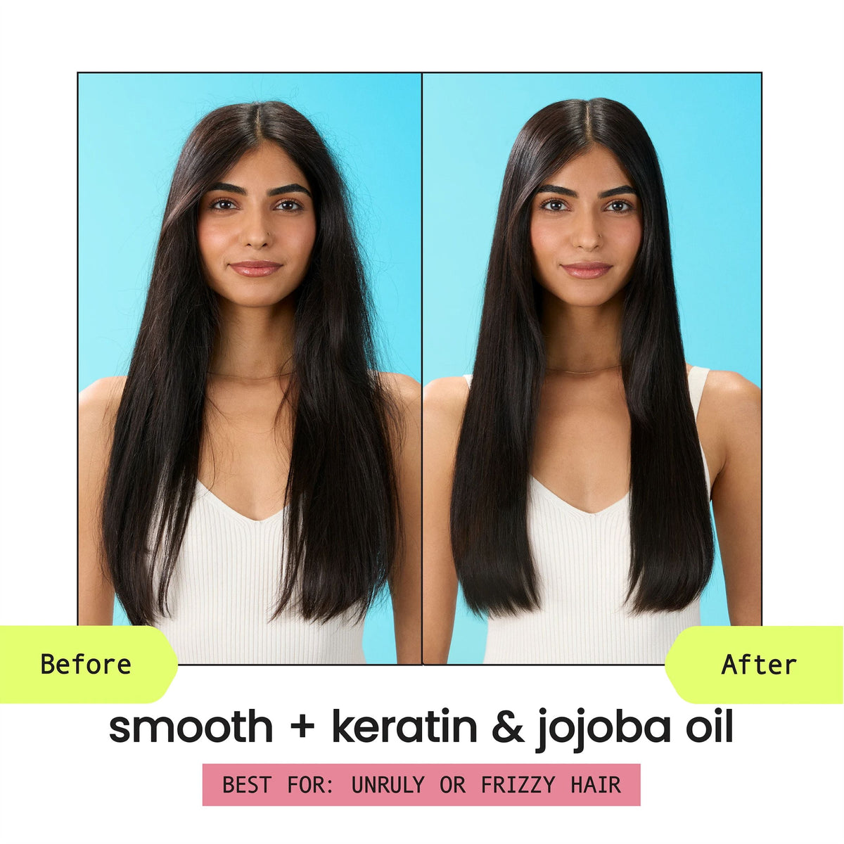 Hask Keratin Smoothing Deep Conditioner, 1.75 oz, Travel Size