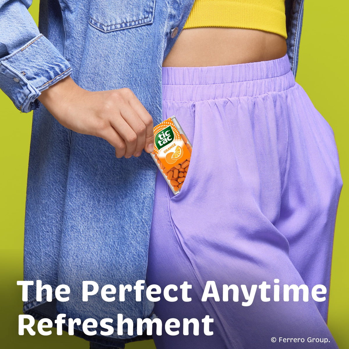 Tic Tac Orange, On-the-Go Pocket-Sized Mints, 200 pieces, 3.4 oz Single Pack