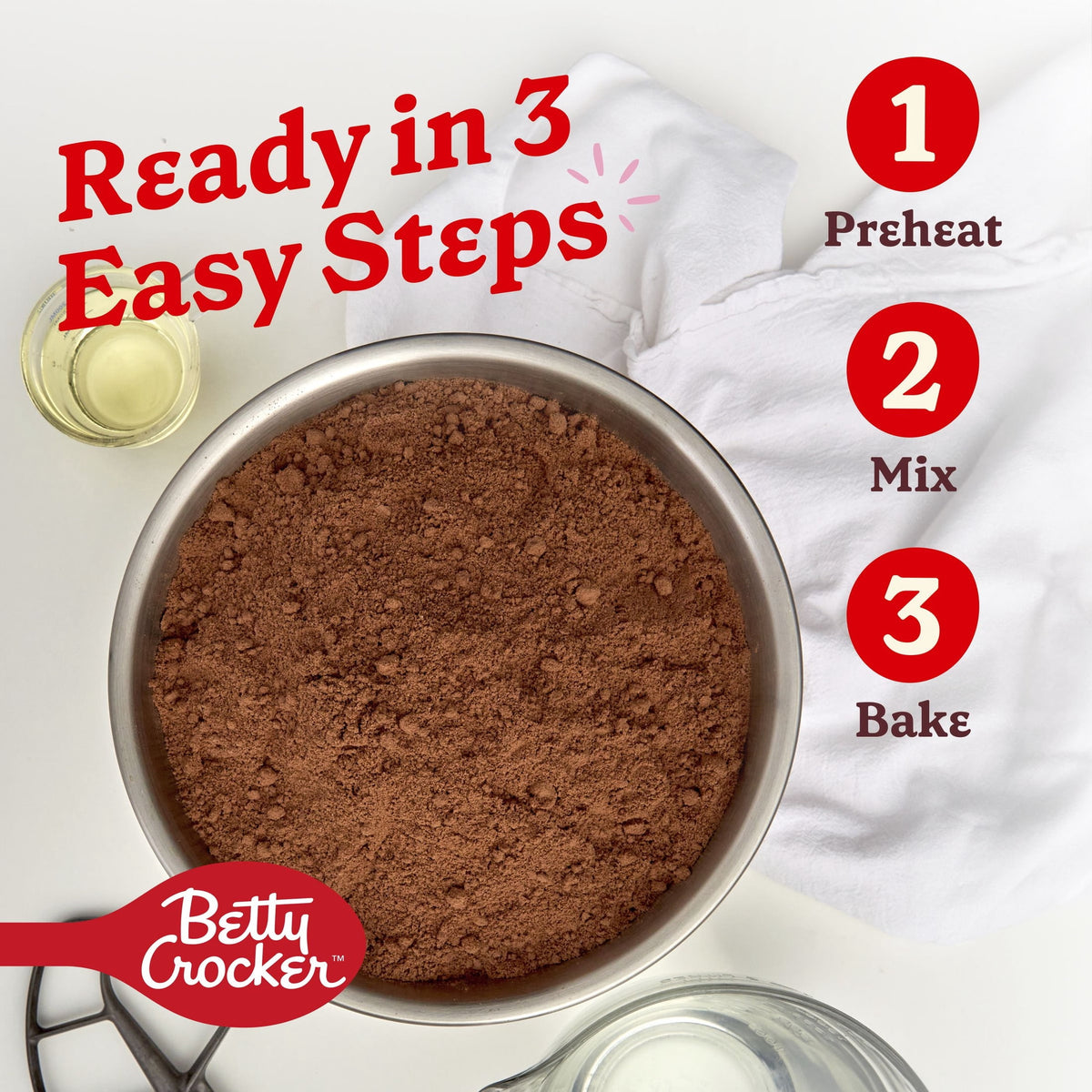 Betty Crocker Delights Super Moist, German Chocolate, Cake Mix, 13.25 oz