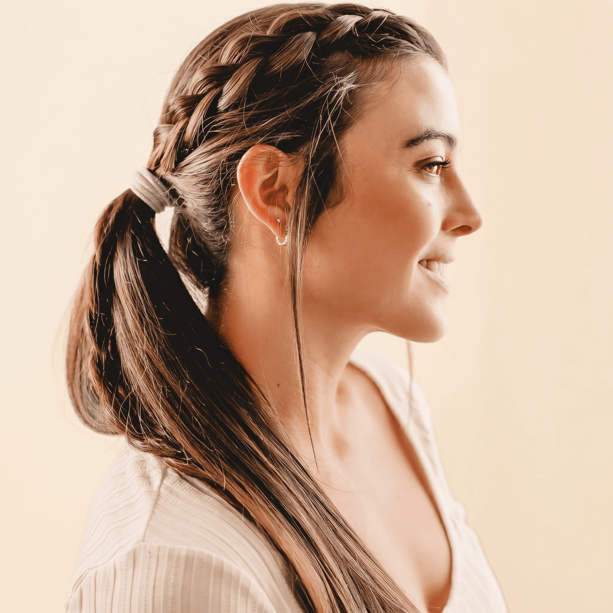 Gimme Fine Hair Bands 20 Count Neutral Colors for Ponytails