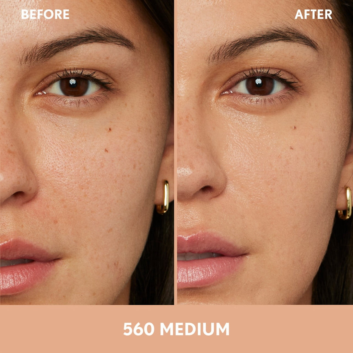 COVERGIRL Clean Fresh Nourishing Skin Tint, Dewy Finish, Medium, 1 fl oz (Packaging May Vary)