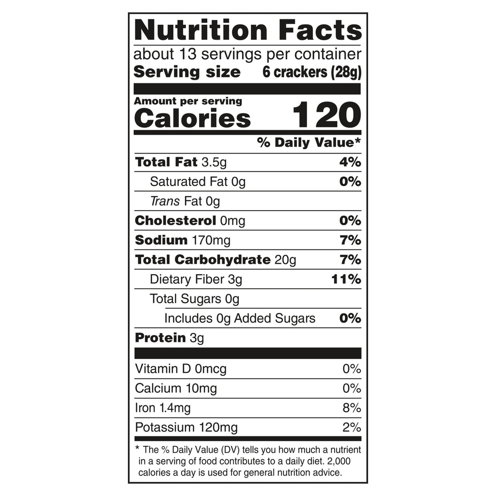 Triscuit Original Whole Grain Wheat Crackers, Vegan Crackers, Healthy Snacks, Family Size, 12.5 oz