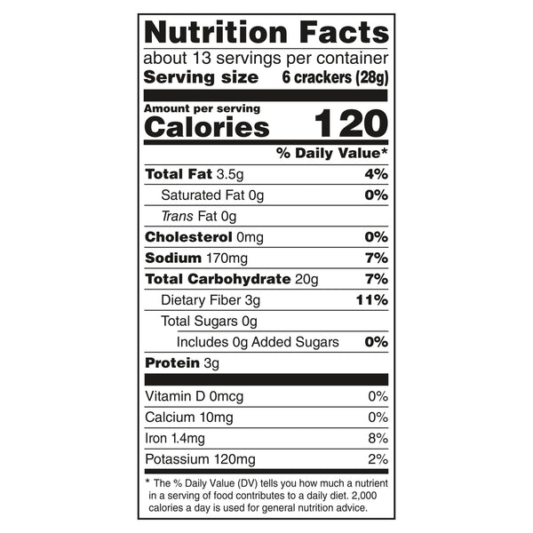 Triscuit Original Whole Grain Wheat Crackers, Vegan Crackers, Healthy Snacks, Family Size, 12.5 oz