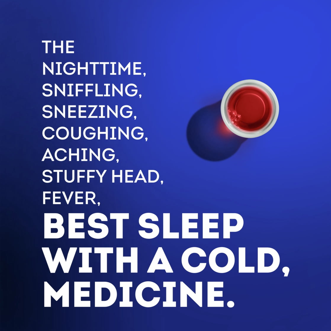 Vicks DayQuil and NyQuil Severe Cold and Flu Liquid, Cold and Flu Medicine for Adults, 2x12 Fl oz