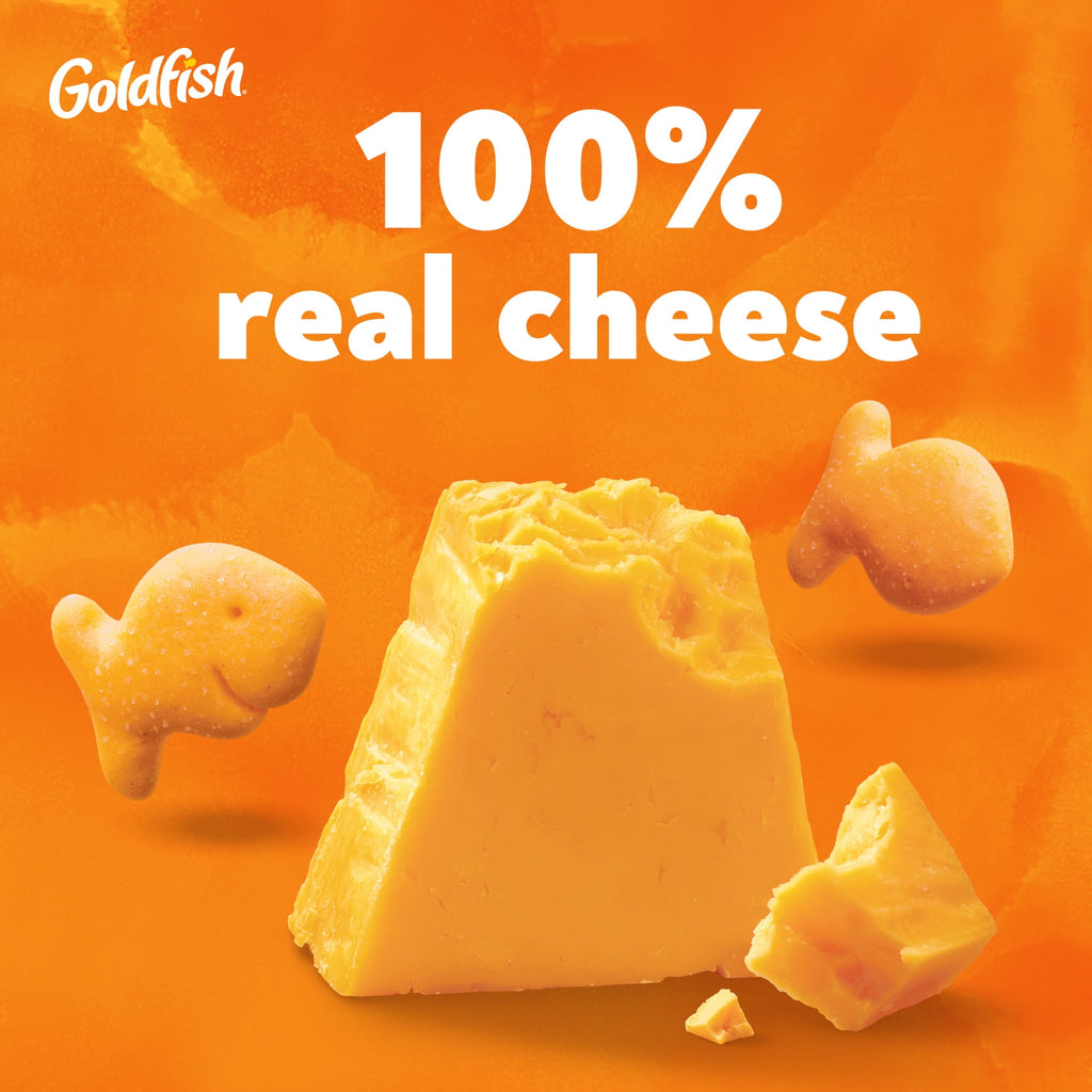 Goldfish Cheddar Baked Snack Crackers, 6.6 oz Bag