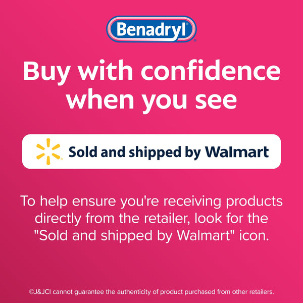 Benadryl Ultratabs Antihistamine Cold & Allergy Relief Tablets, 24 Count