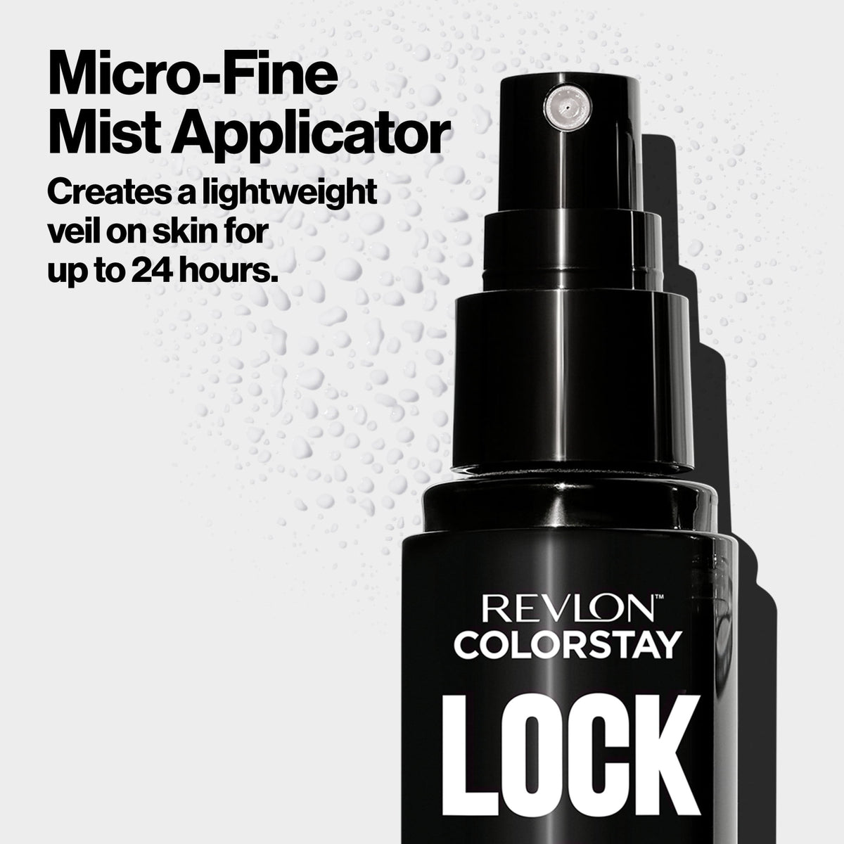 Revlon ColorStay Lock Setting Mist Spray, Lightweight, Longwear, Setting Mist, 1.9 fl oz
