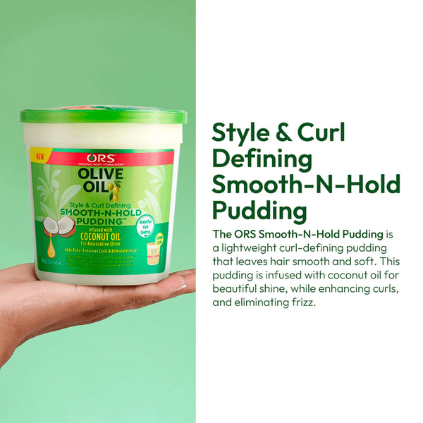 ORS Olive Oil Style & Curl Defining Smooth-N-Hold Pudding 13 oz