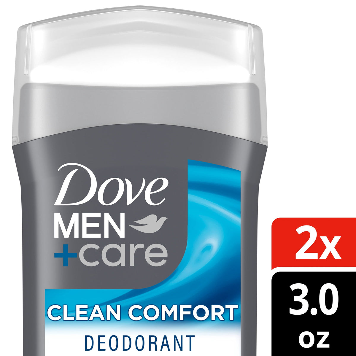 Dove Men+Care Deodorant Stick For Men Aluminum Free 72H Odor Protection Extra Fresh Mens Deodorant With 1/4 Moisturizing Cream ,3.0 oz Twin Pack