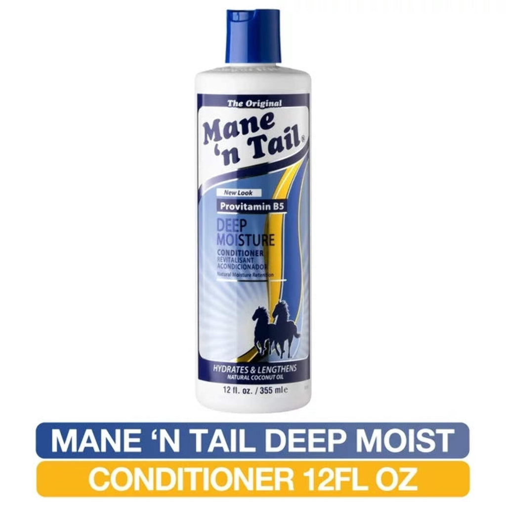 Mane 'n Tail Deep Moisturizing Conditioner 12 oz – Repairs Dryness, Strengthens & Adds Shine with Moisture-Retention Technology and Micro-Enriched