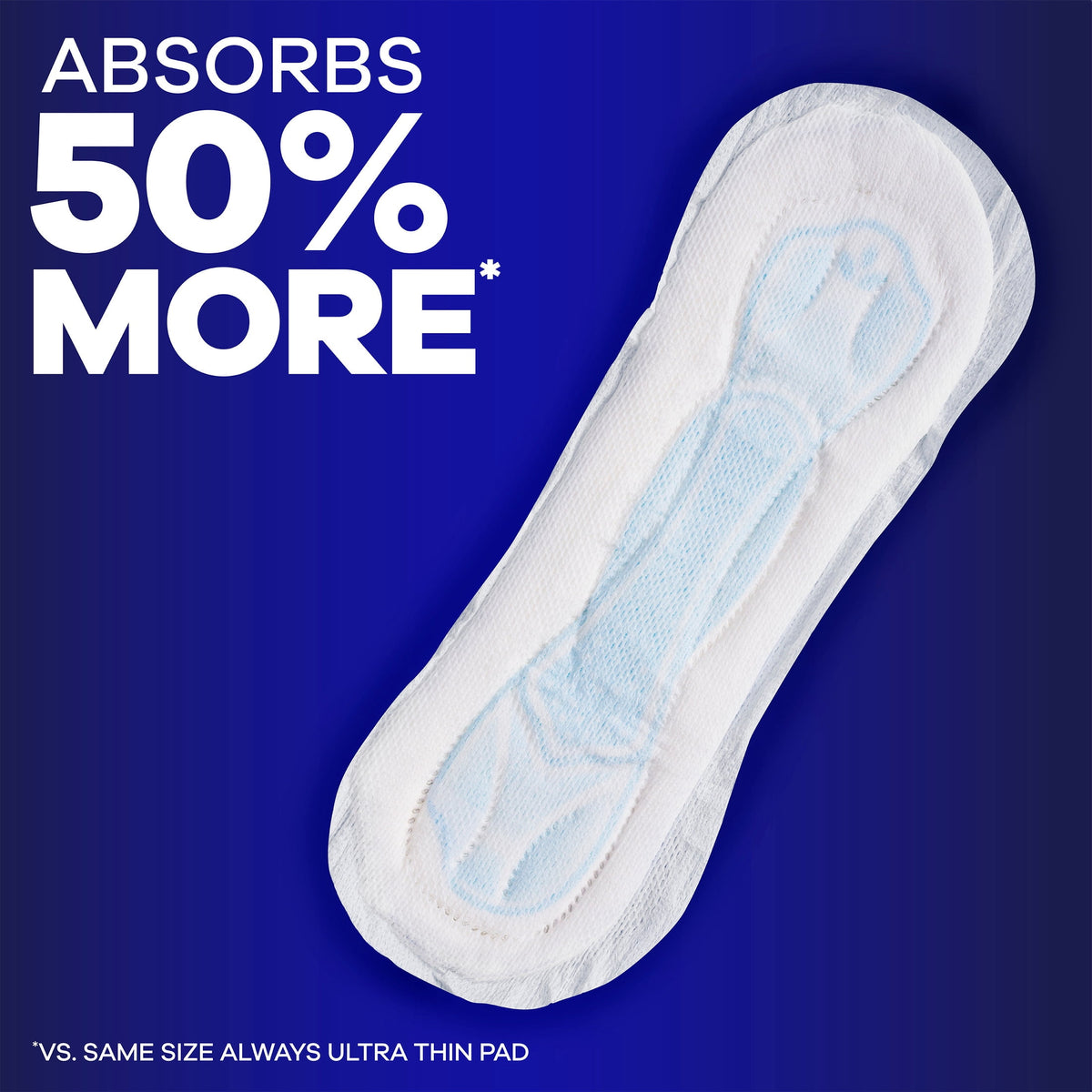 Always Maxi Pads without Wings, Size 4, Overnight Absorbency, 28 count