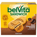 belVita Breakfast Bar Biscuit Sandwiches Dark Chocolate Creme, 5 Packs