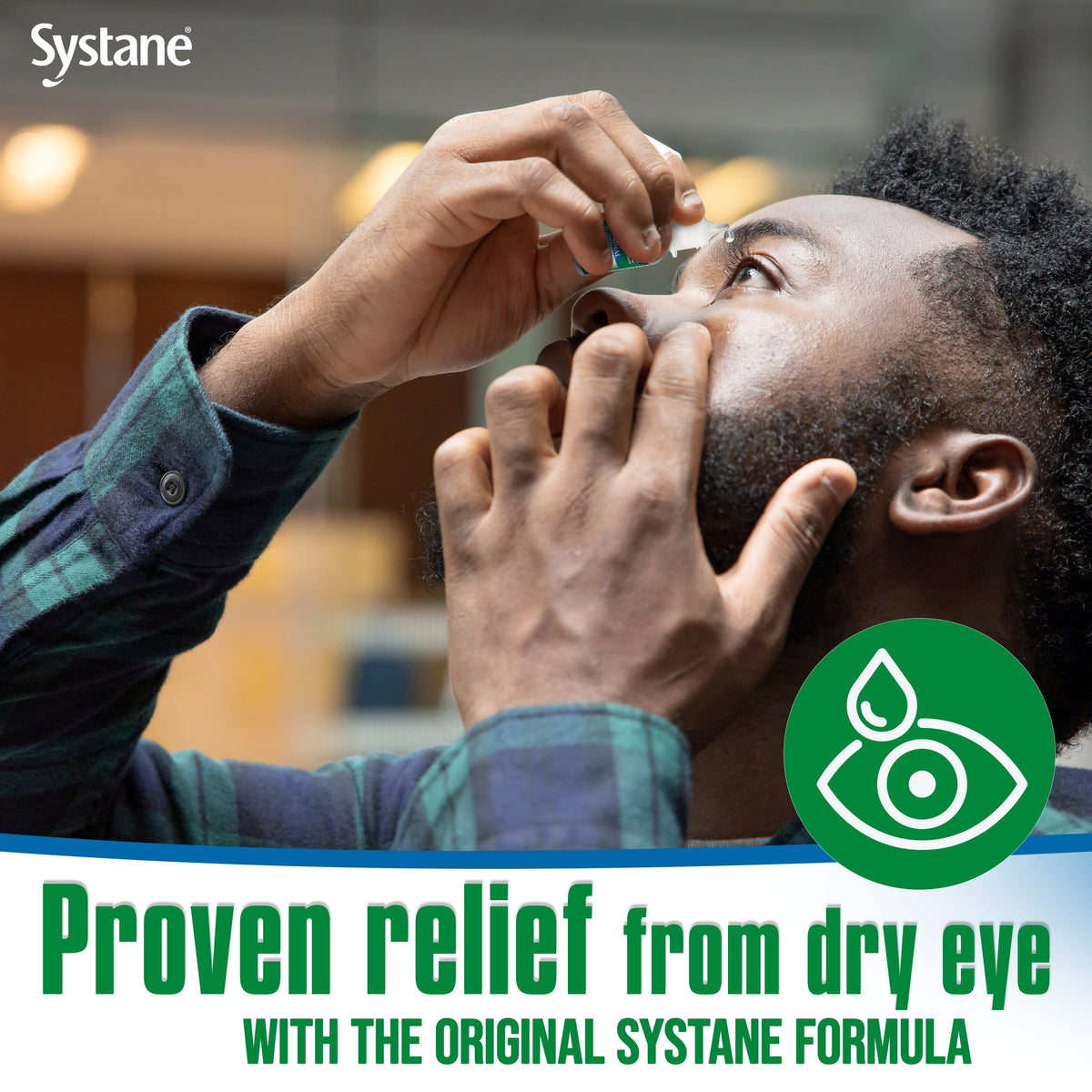 SYSTANE Original Lubricant Eye Drops, Dry Eye Relief Artificial Tears, 0.5 Fl Oz