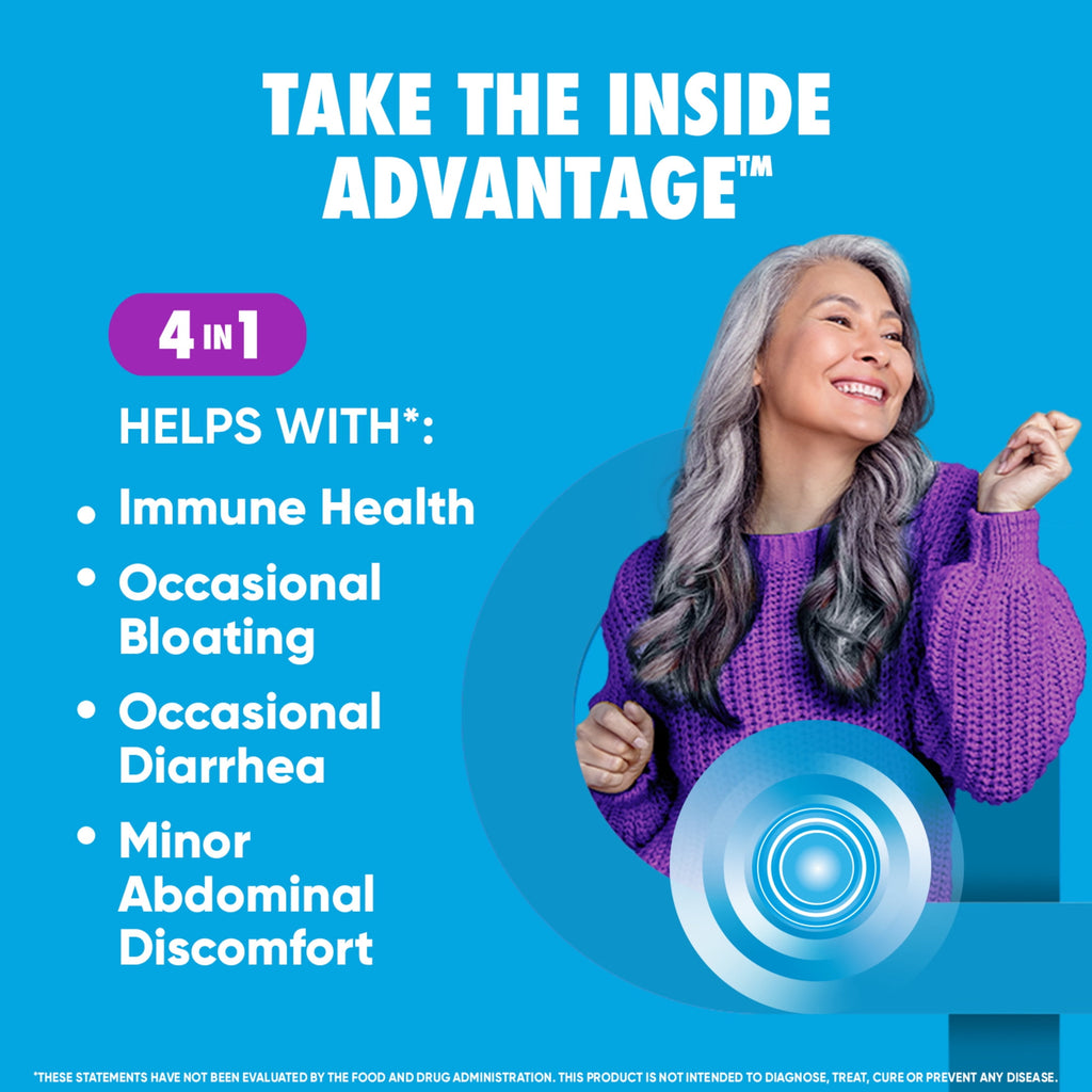 Digestive Advantage Daily Probiotics Capsules for Women and Men, Supports Gut Health, 60 Count
