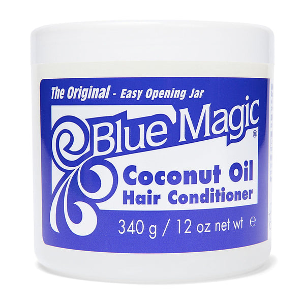 Blue Magic Coconut Oil Hair Conditioner 12 oz for Dry Hair - Repairs Split Ends and Moisturizes